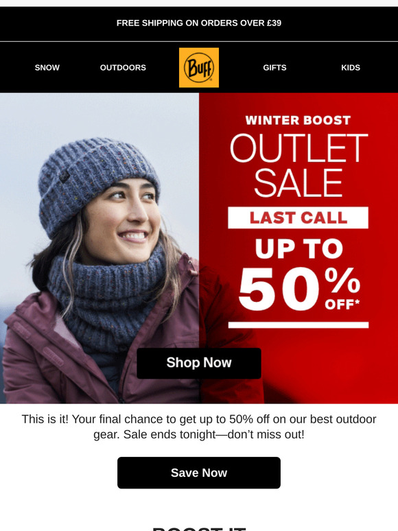 🚨 Last Call - Winter Boost Sale Ends Tonight!