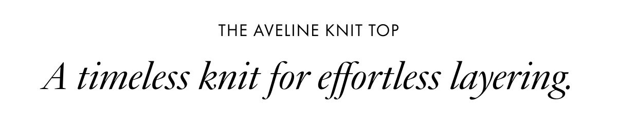 The Aveline Top