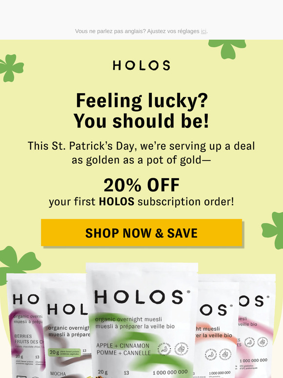 Feeling Lucky? 🍀