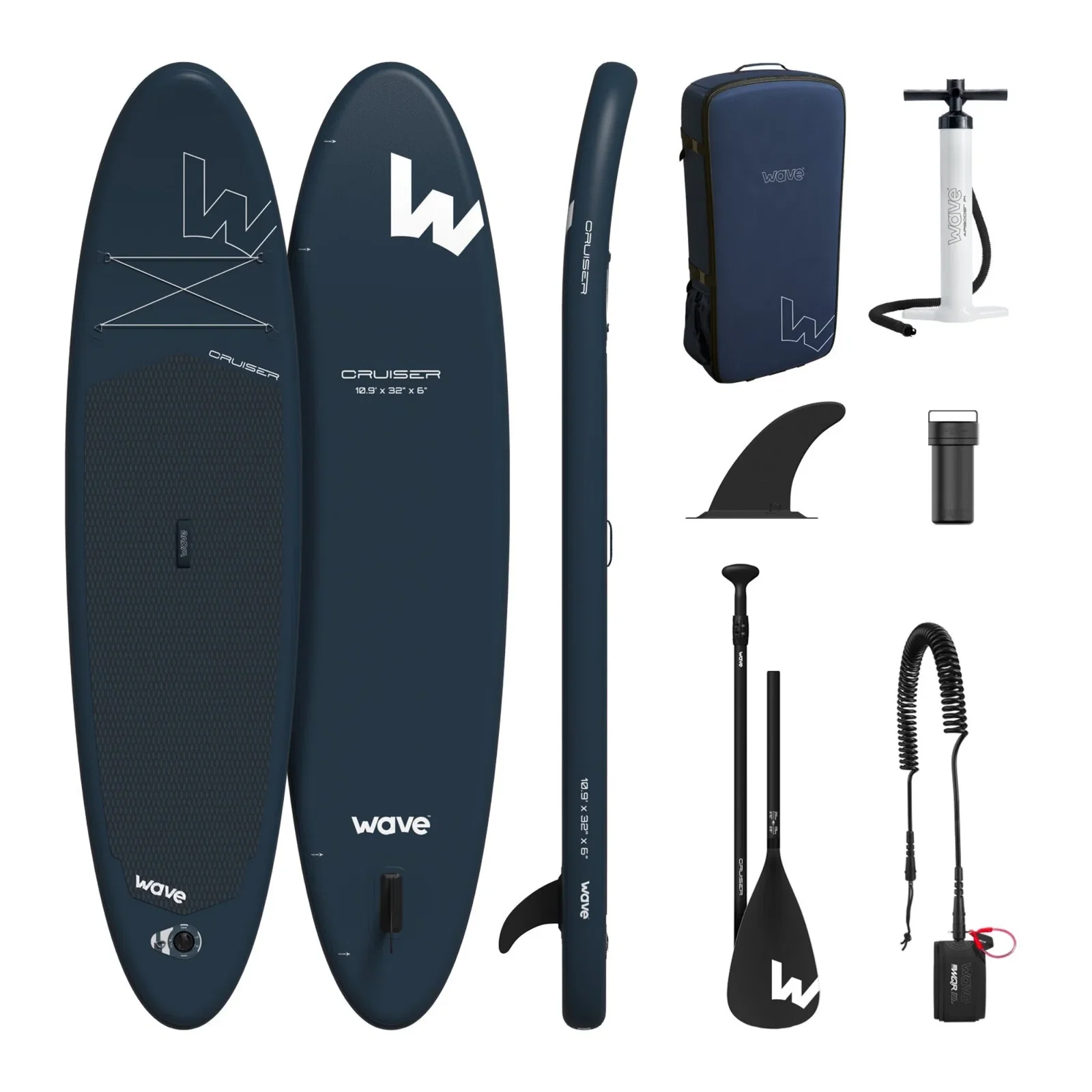 Image of Cruiser 2.0 SUP | Inflatable Paddle Board | 10'9ft | Navy