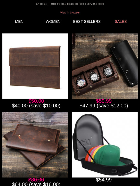 🍀 Lucky You: Early Access to St. Paddy’s Day Deals!