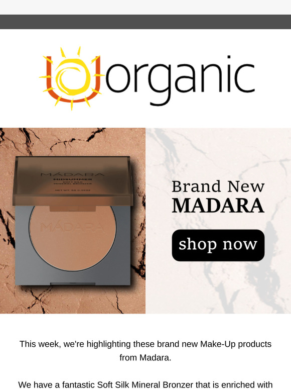 Spring Make-Up: Brand New Make-Up Items From MADARA at UOrganic.co.uk.....