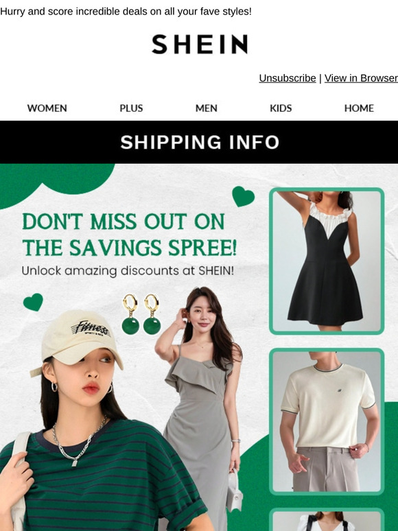 Discount fever has hit SHEIN!