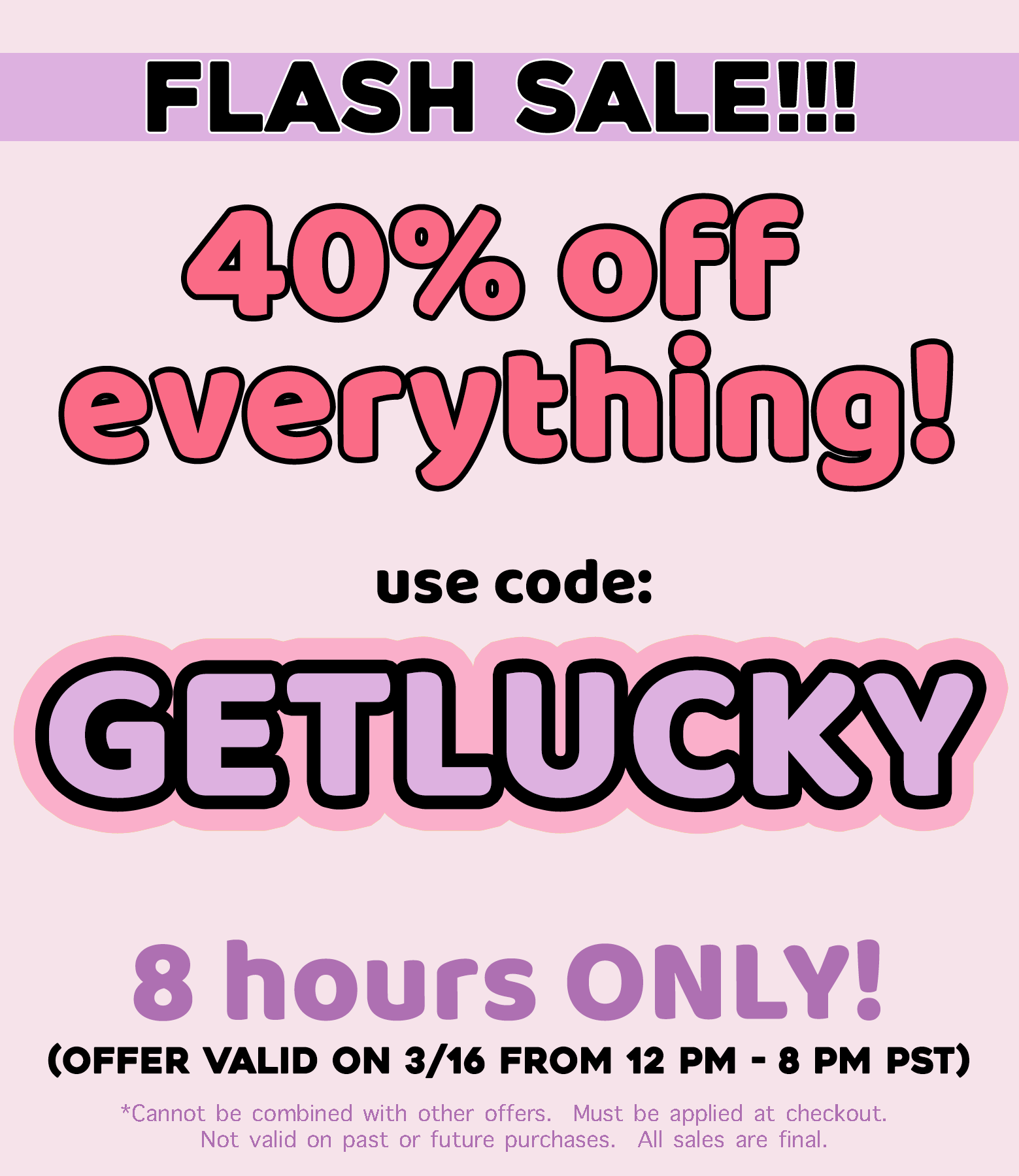 flash sale