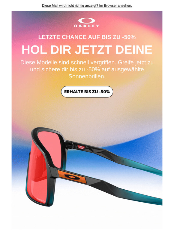 Letzte Chance auf bis zu -50%