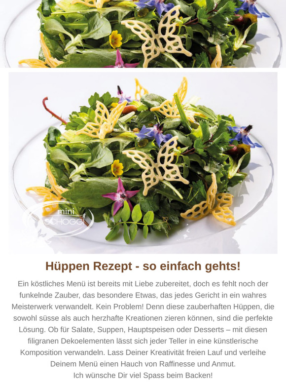 Mit diesem Hüppen Rezept verwandelst Du jedes Gericht zu einem Hingucker🥰  Backenthusiast!