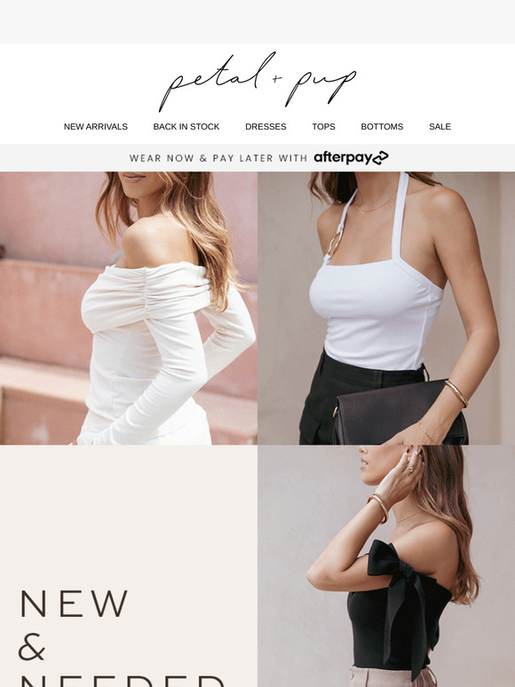 NEW & NEEDED NEUTRALS