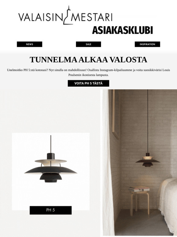 Voita designklassikko! 🤍