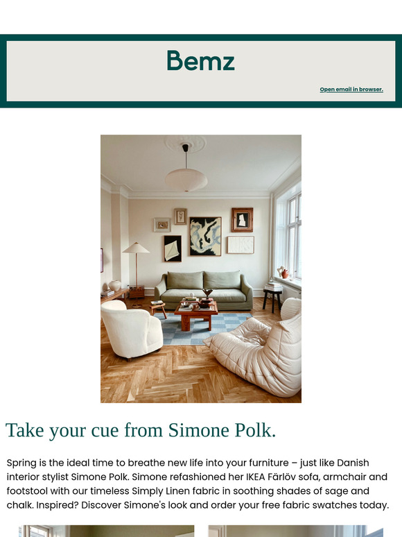 Discover how Simone Polk styles Bemz