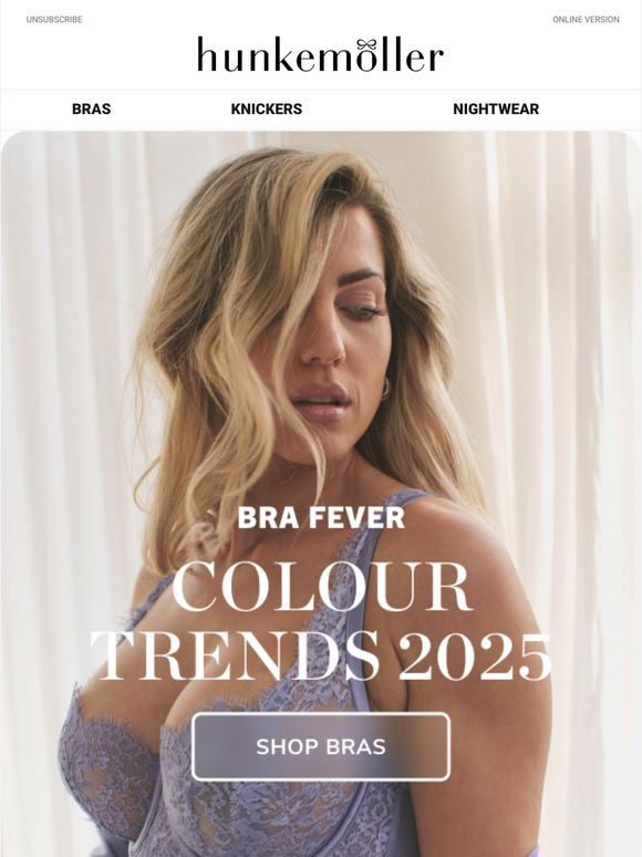 Colour trends 2025 | Bras Edition