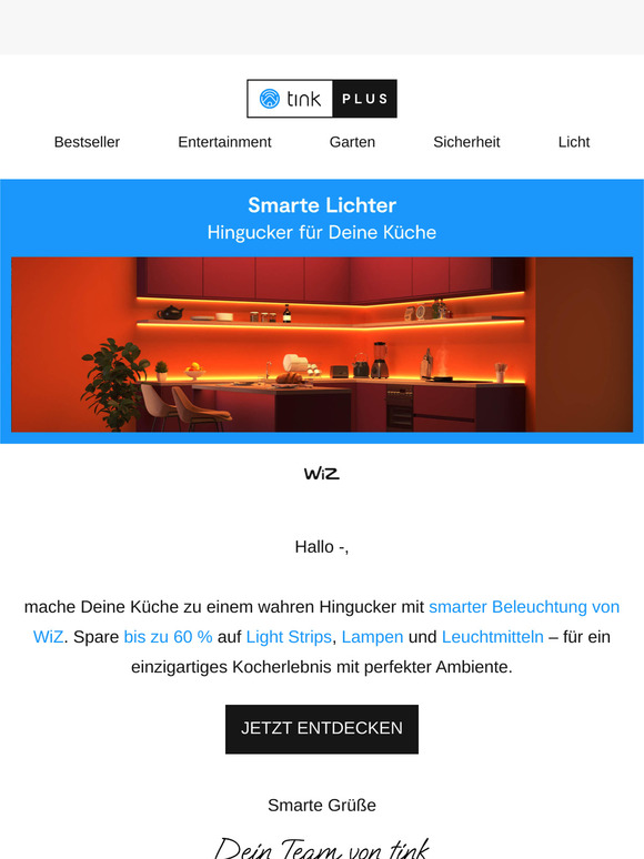 💡 Setze Deine Küche in Szene: WiZ