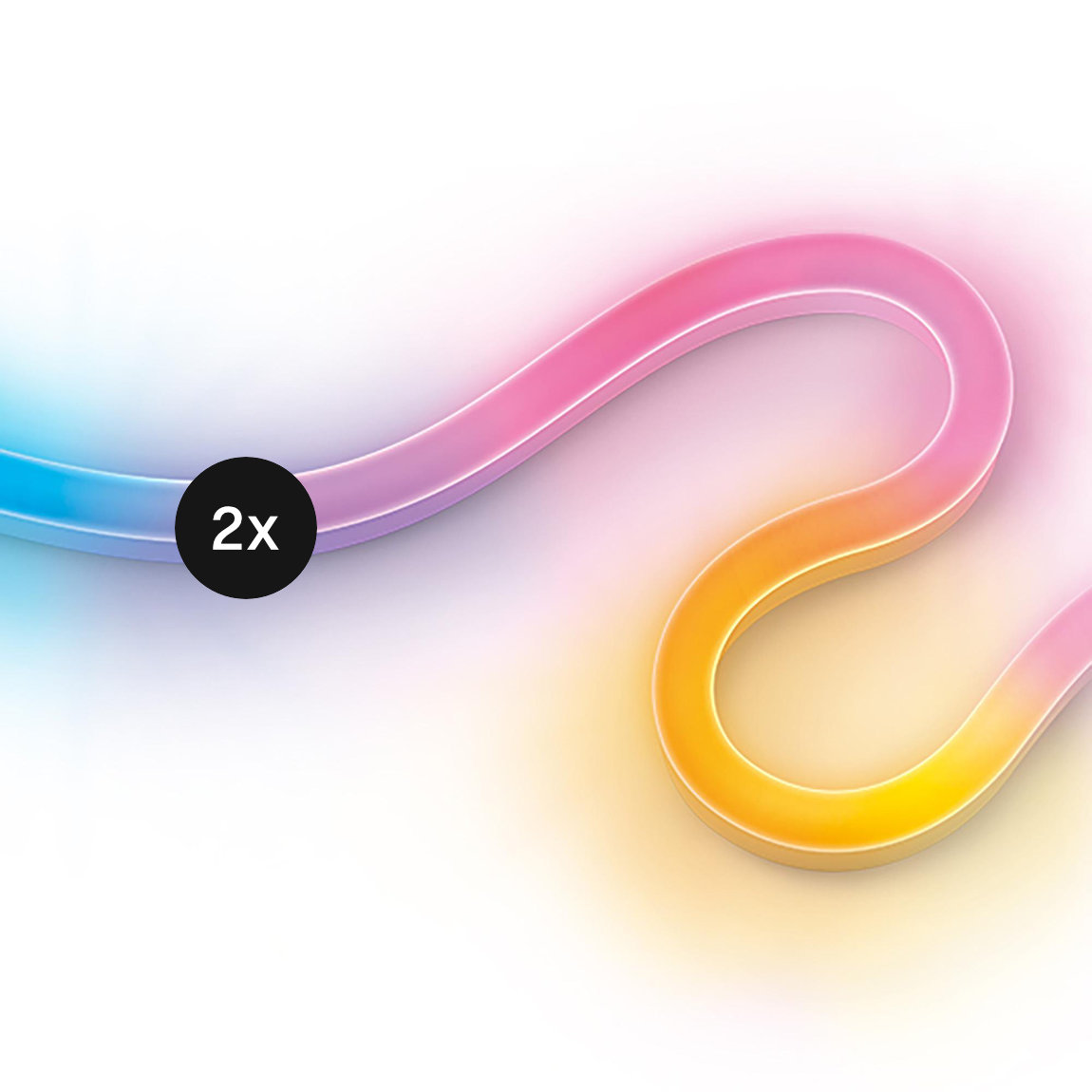 Image of WiZ Flex Strip Tunable White & Color 3m - 2er-Set