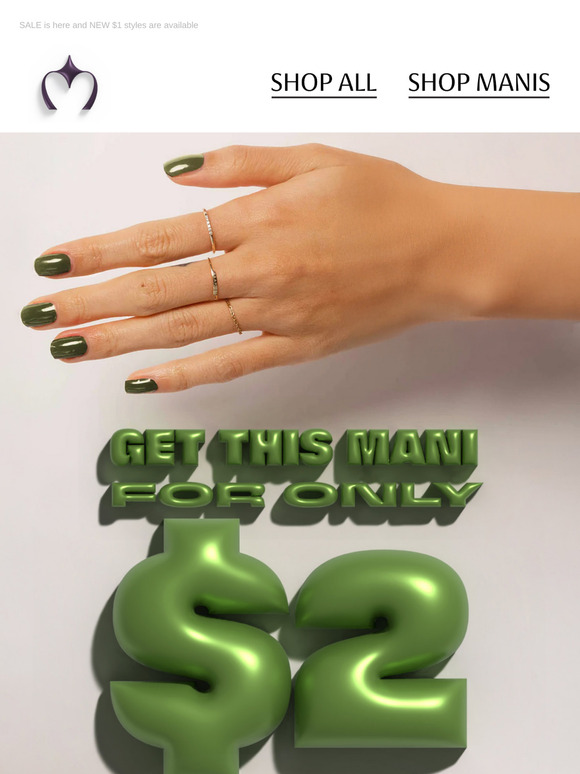 🛑 Stop EVERYTHING! Evergreen Mani is now only $2.
