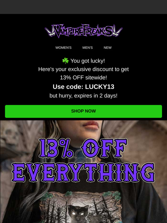 ☘️ You got lucky! Here's your exclusive discount.