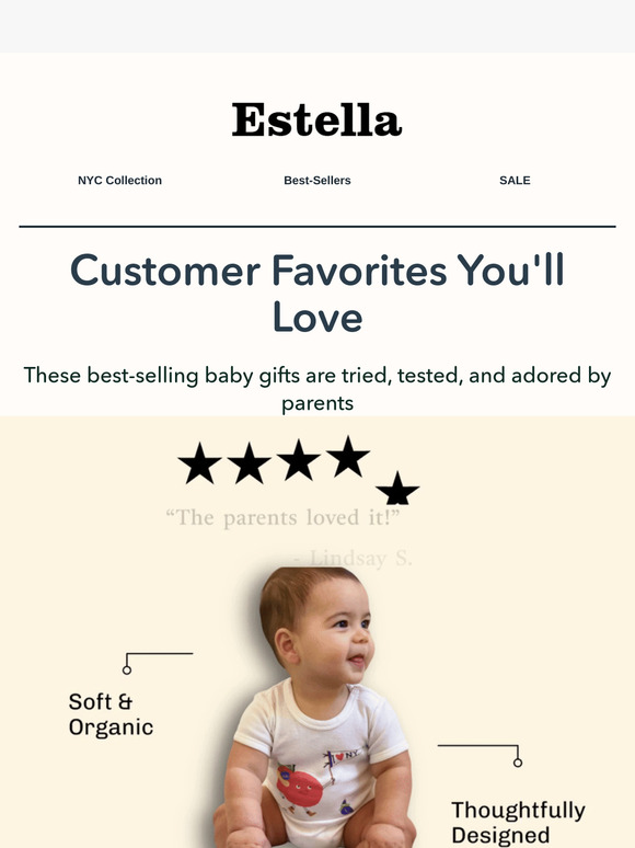 Meet Our Most-Loved Baby Gifts! ⭐
