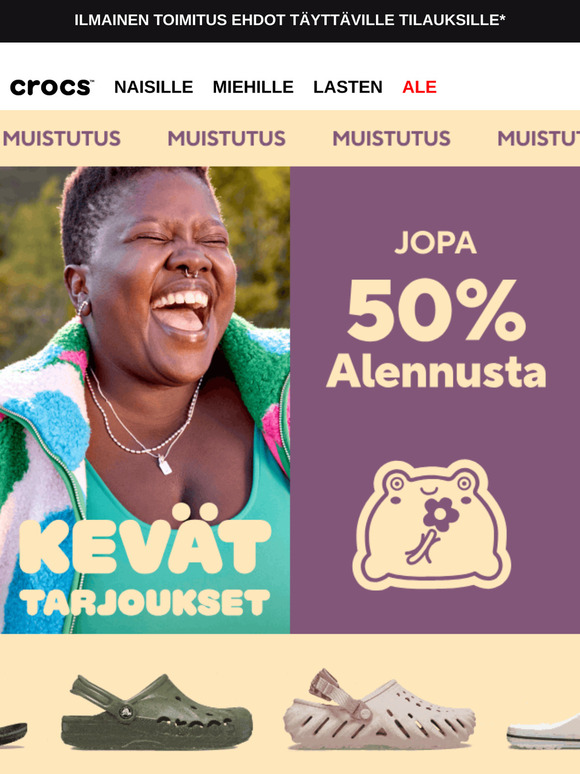 Älä menetä tilaisuutta ostaa –50 %:n alehintaan 💥