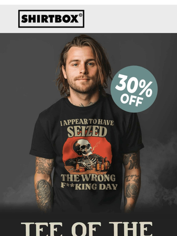 💀Seize This Tee Of The Week Deal