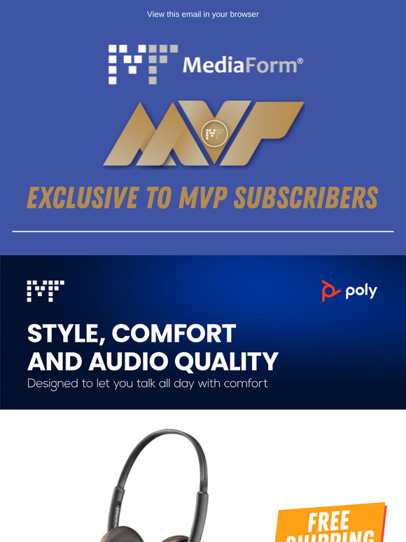 Experience the high-quality audio you expect from Poly