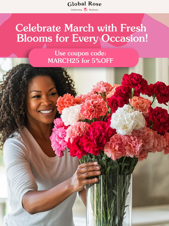 March is in Bloom! Flowers for Every Special Occasion 🌸