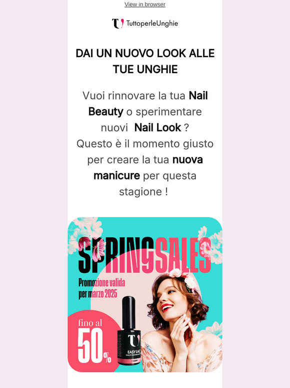 💥   fino al -50% sul tuo ordine ! 😍