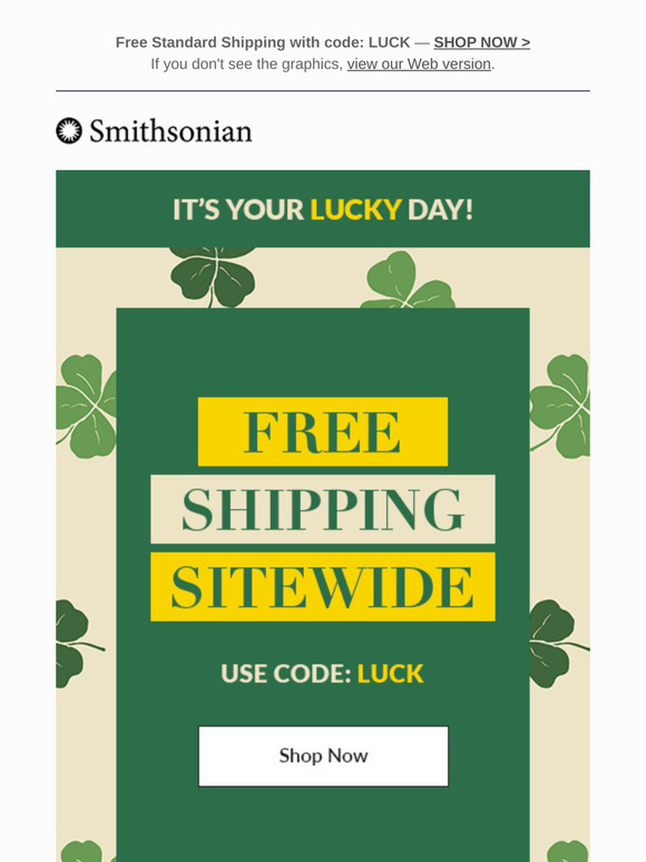 Smithsonian Store Email Newsletters Shop Sales, Discounts, and Coupon