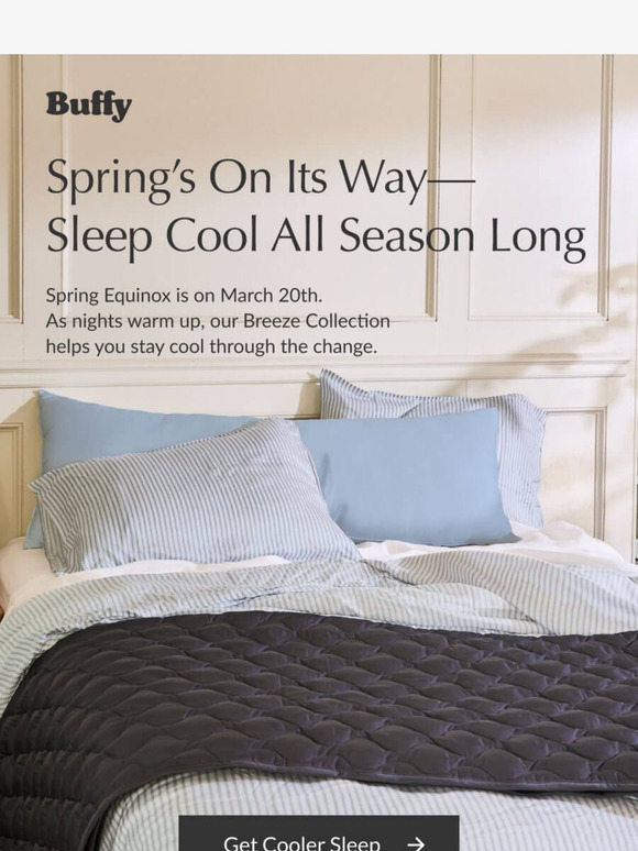 Sleep Cool All Season Long