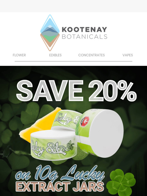 Your Lucky Day: Big Savings on Bulk Concentrates & Flower