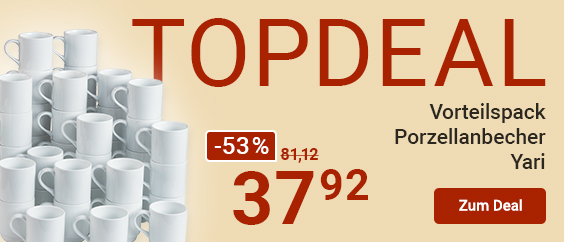 Vorteilspack Porzellanbecher Yari