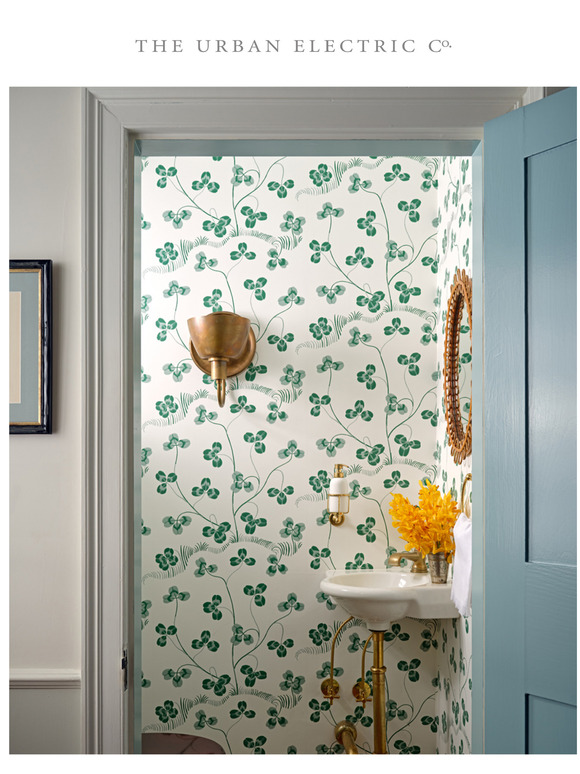A Petite Powder Room