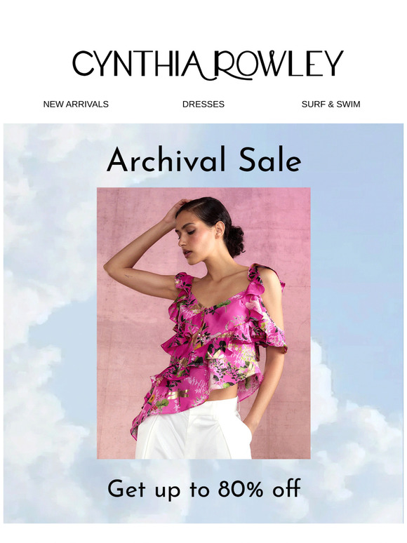 Starting now: ARCHIVAL SALE ✨