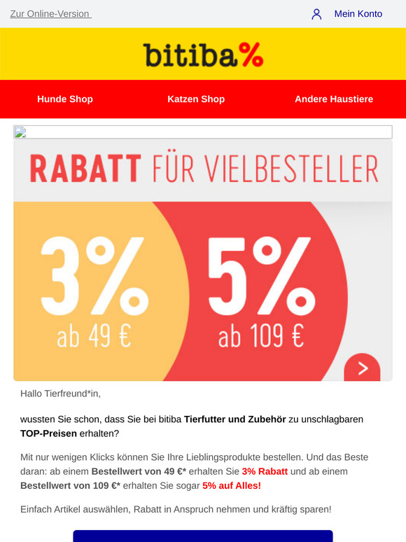 📣 Bis 5% Rabatt auf Alles!