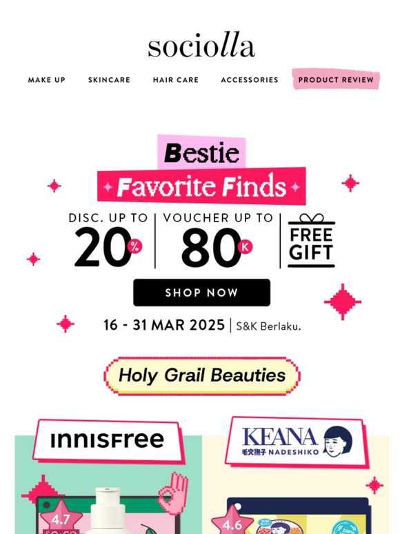 Innisfree & KEANA✨Spill Skin-Loving Essentials ala Bestie!
