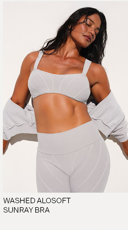 WASHED ALOSOFT SUNRAY BRA