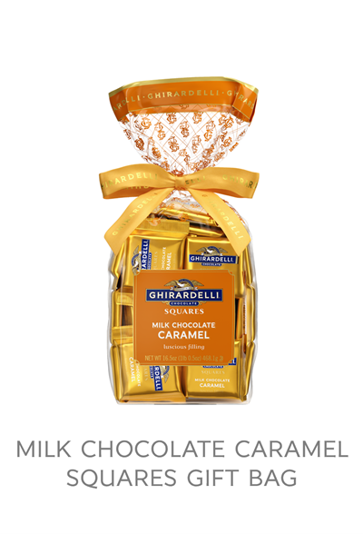 Milk Chocolate Caramel Squares Gift Bag