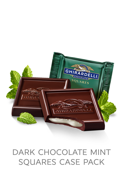 Dark Chocolate Mint Squares Case Pack