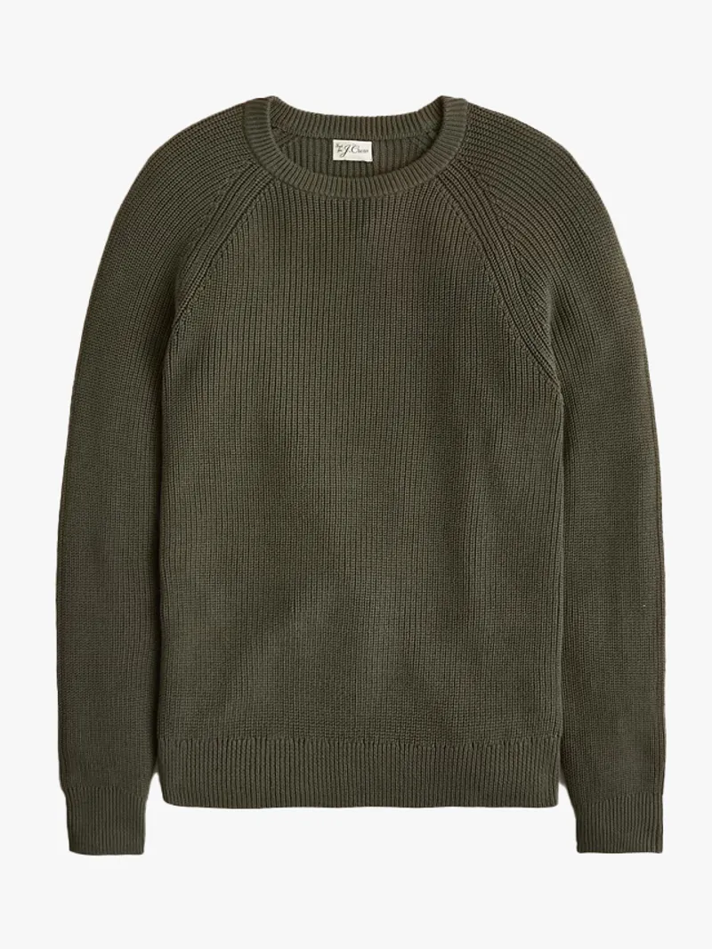 J.Crew Heritage Cotton Ribbed Sweater