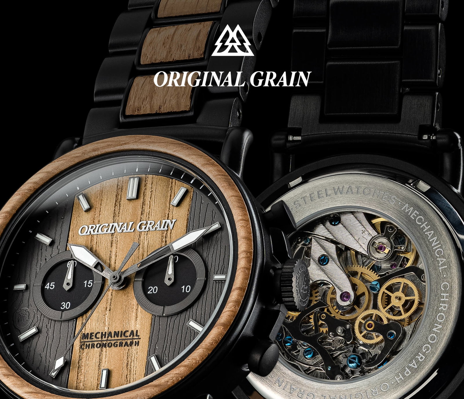 Original Grain- Mechanical Chronographs