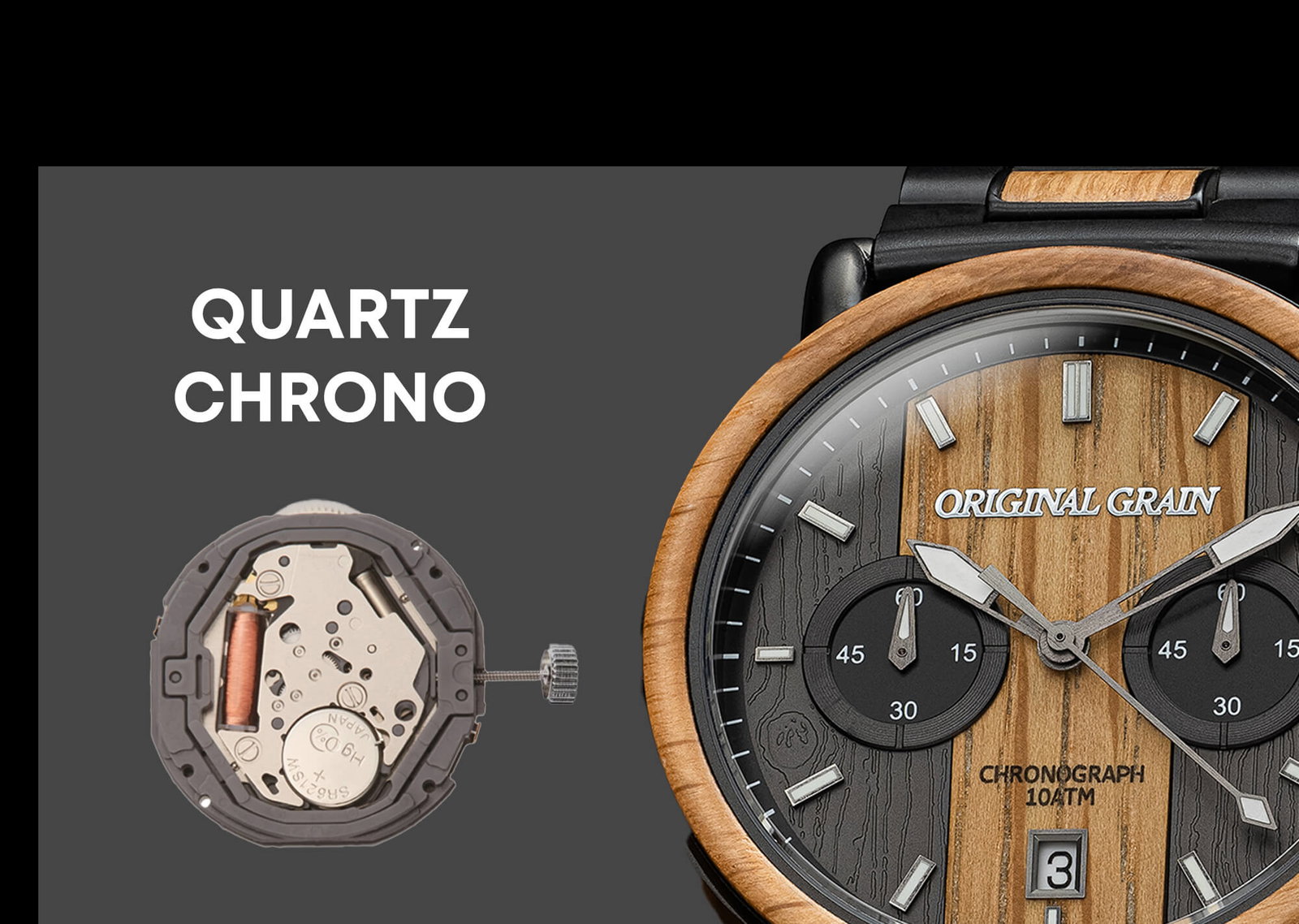 Quartz Chrono- Learn More