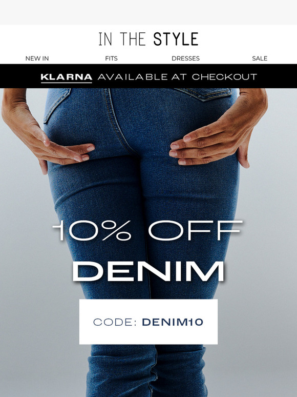 Denim discounts: Unlocked 🔓