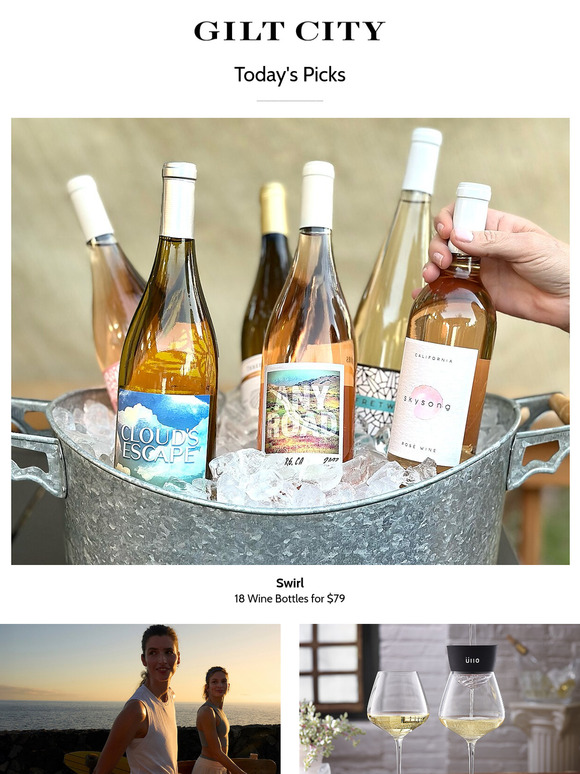 70% Off Swirl Wine Box | Üllo Wine Purifiers