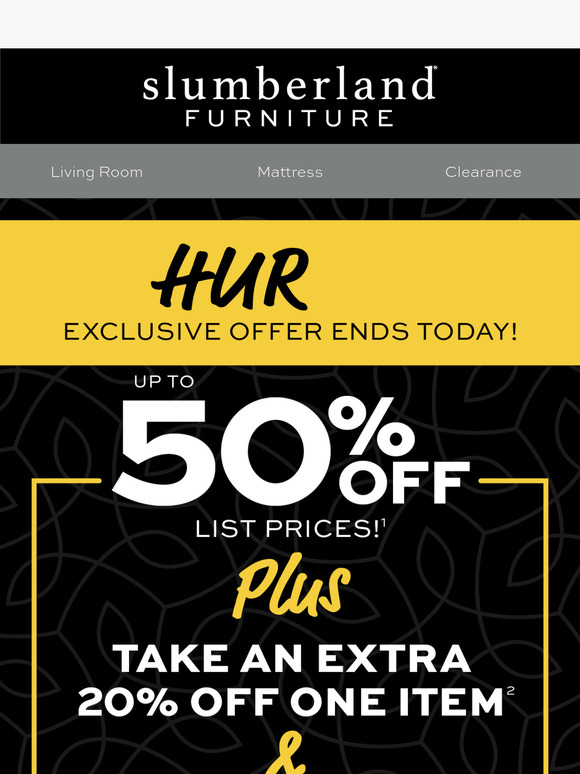 LAST CHANCE: Extra 20% off one item!