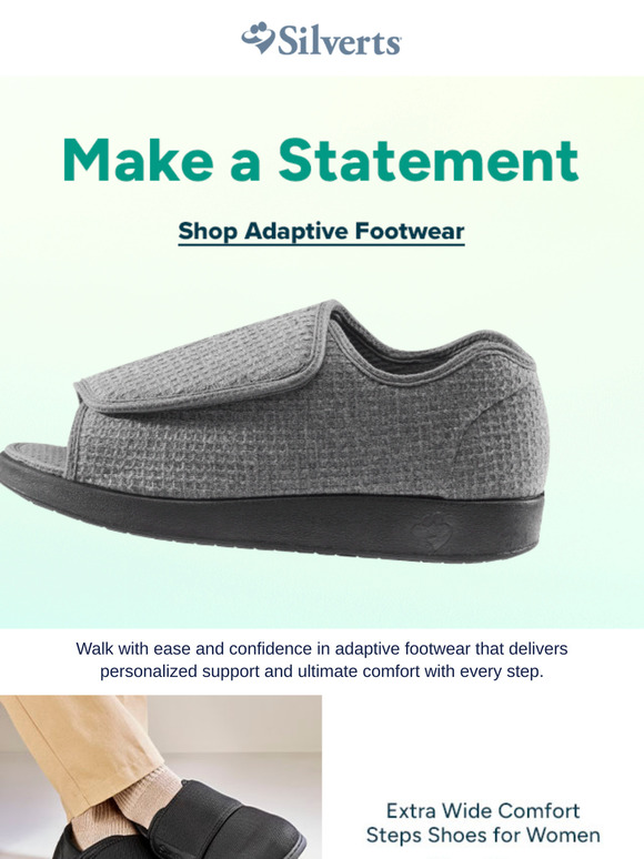 A Step Ahead: Spring forward with adjustable footwear