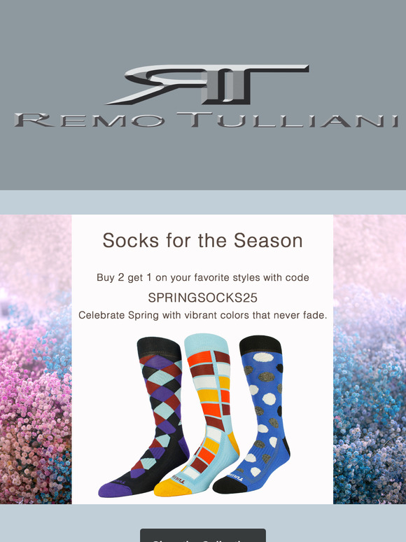 Buy 2 get 1 on the Perfect Spring Socks