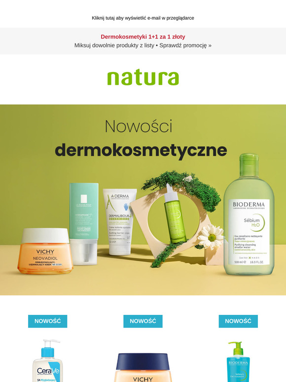 🛍️ Sprawdź nowości dermokosmetyczne 👉