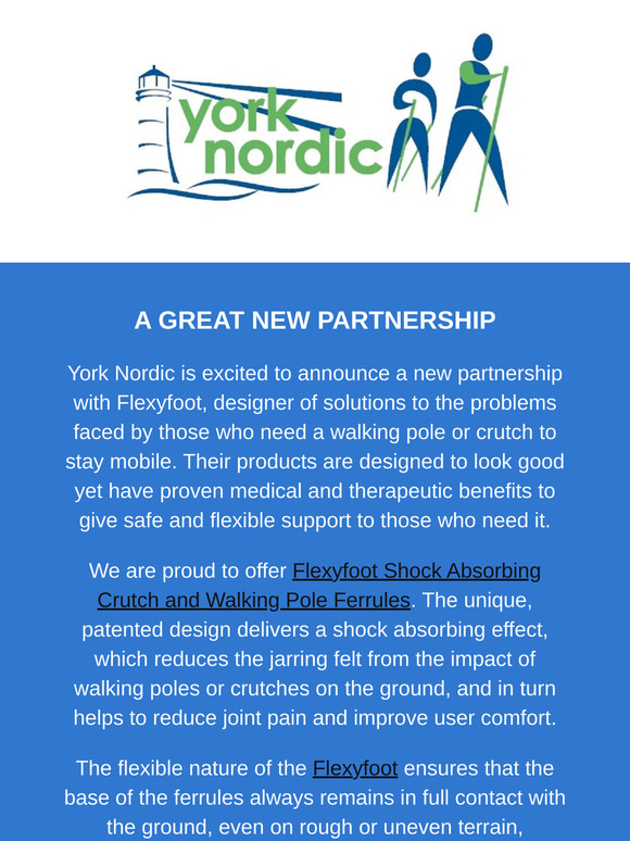 York Nordic Has a Great New Partnership and Product Offering with Flexyfoot