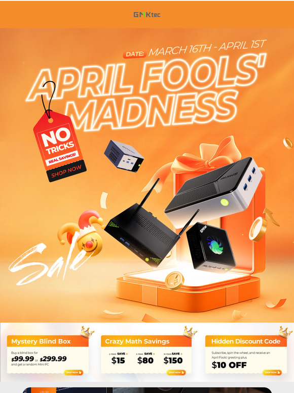 🤡Pre-April Fool’s Mini PC Madness: Real Savings, No Gimmicks!