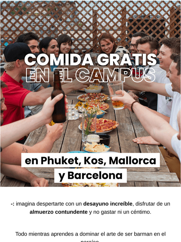 ¡Prepárate para un mes de comida gratis y diversión bajo el sol!