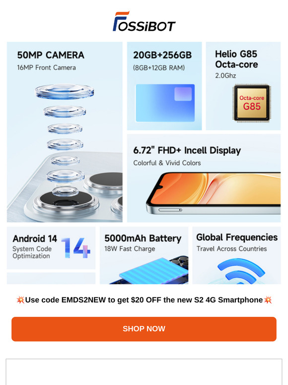 🔥 ​Save $20 Instantly! Your Exclusive S2 Smartphone Offer is Here