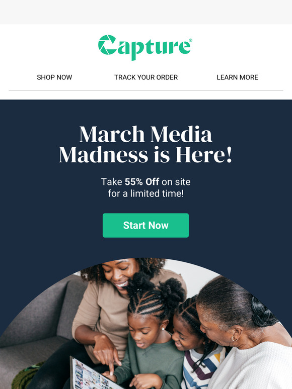 March Media Madness! Save 55% For a Limited Time!