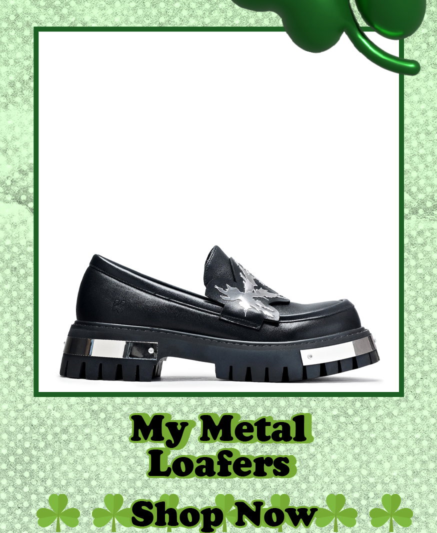 My Metal Men's Loafers - Black